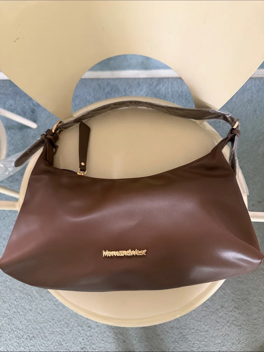 NWT Montana West Tan Brown Hobo Shoulder Bag